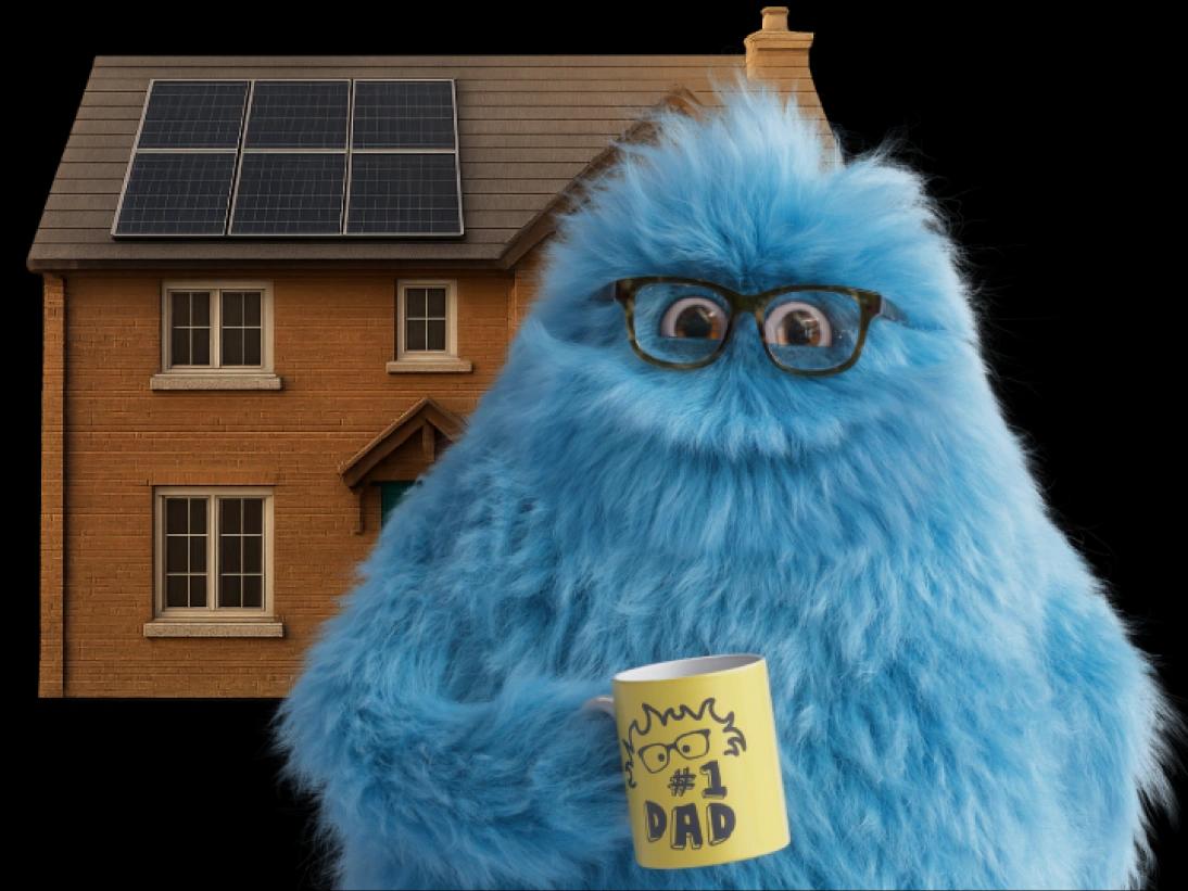 British Gas solar panel installation on a UK home